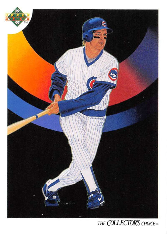 1991 Upper Deck Baseball #99 Mark Grace TC  Chicago Cubs  Image 1