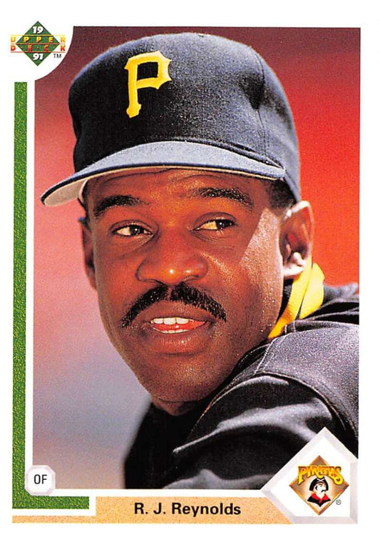 1991 Upper Deck Baseball #150 R.J. Reynolds  Pittsburgh Pirates  Image 1