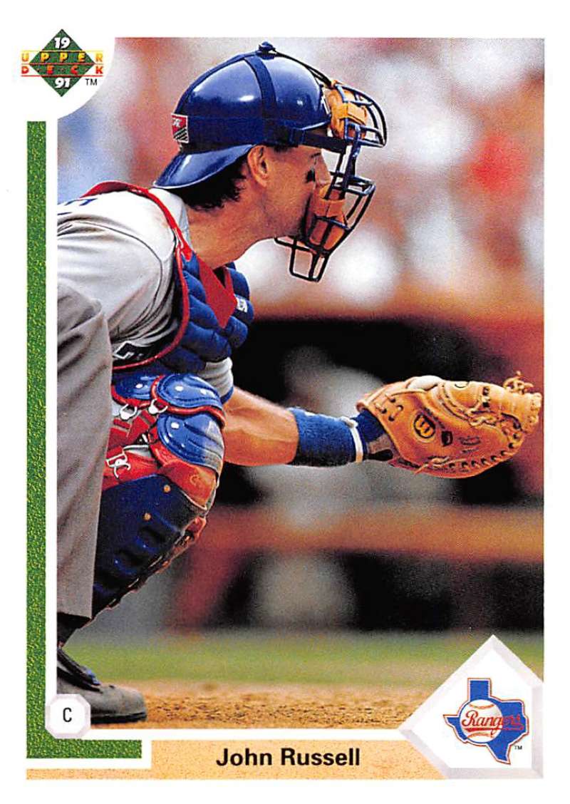 1991 Upper Deck Baseball #191 John Russell Texas Rangers Image 1