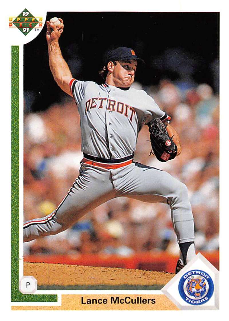 1991 Upper Deck Baseball #203 Lance McCullers Detroit Tigers Image 1