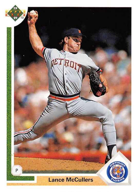 1991 Upper Deck Baseball #203 Lance McCullers  Detroit Tigers  Image 1