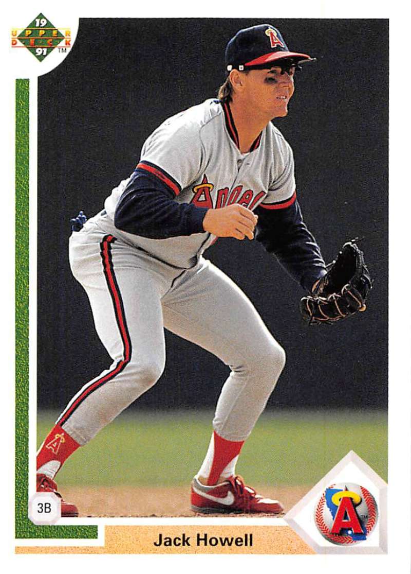 1991 Upper Deck Baseball #213 Jack Howell California Angels Image 1