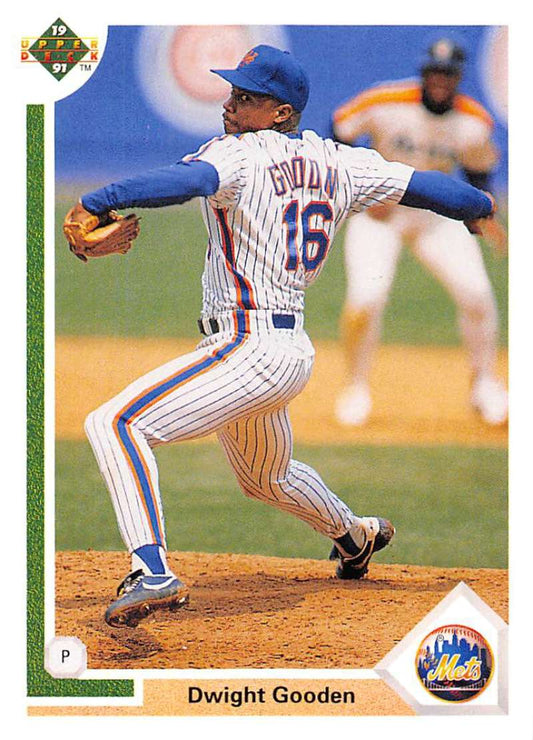 1991 Upper Deck Baseball #224 Dwight Gooden  New York Mets  Image 1