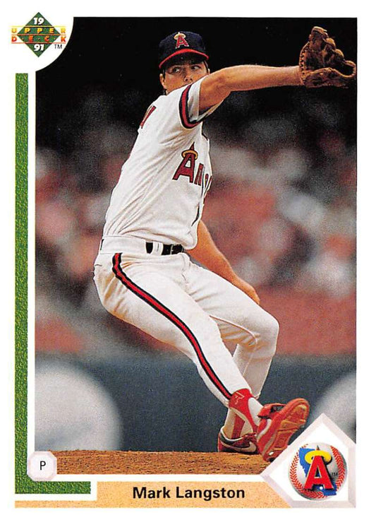 1991 Upper Deck Baseball #234 Mark Langston  California Angels  Image 1