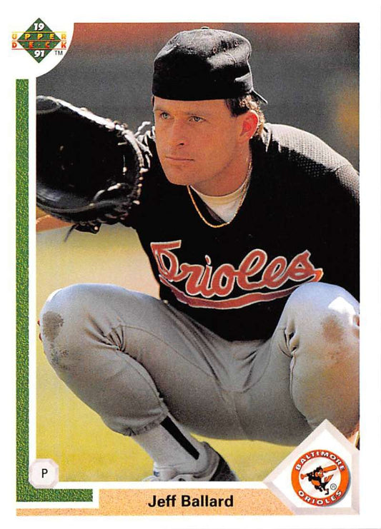 1991 Upper Deck Baseball #260 Jeff Ballard  Baltimore Orioles  Image 1