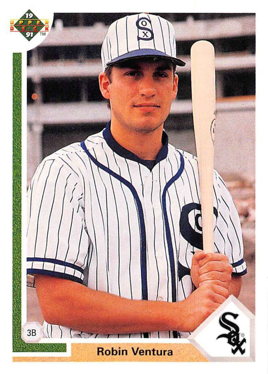 1991 Upper Deck Baseball #263 Robin Ventura  Chicago White Sox  Image 1