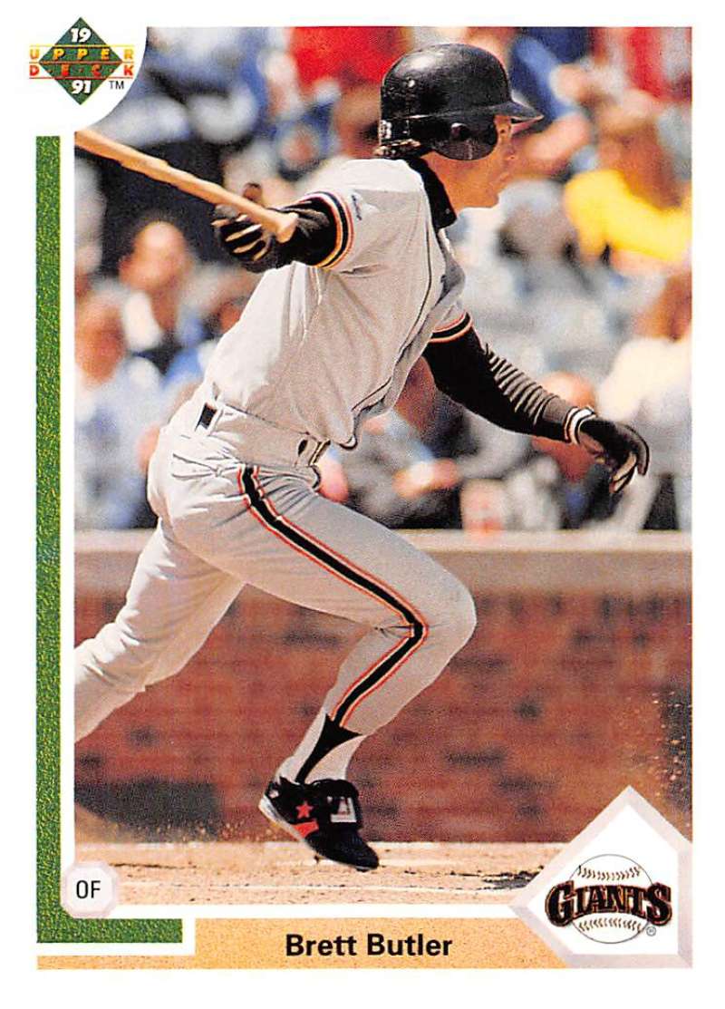 1991 Upper Deck Baseball #270 Brett Butler San Francisco Giants Image 1