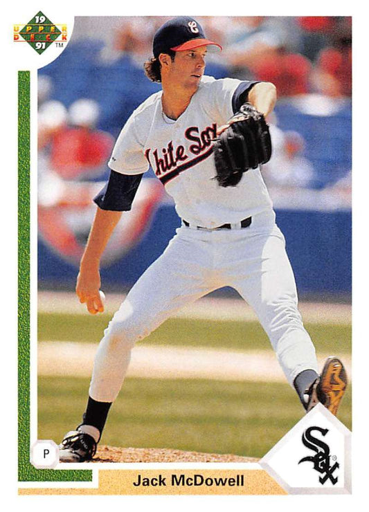 1991 Upper Deck Baseball #323 Jack McDowell  Chicago White Sox  Image 1