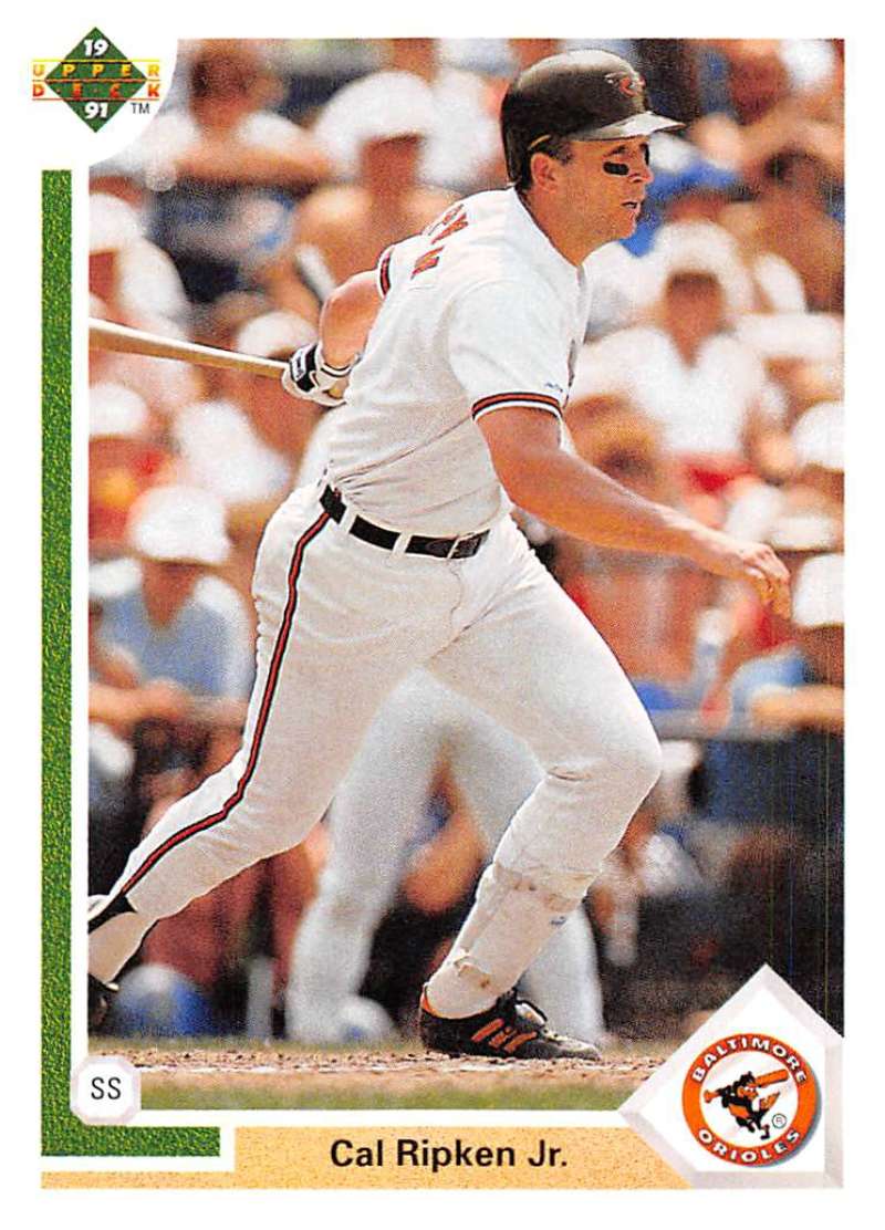 1991 Upper Deck Baseball #347 Cal Ripken Jr. Baltimore Orioles Image 1