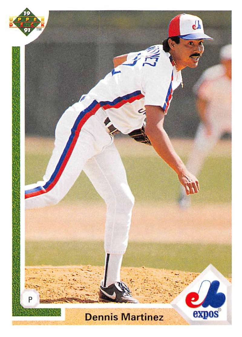 1991 Upper Deck Baseball #385 Dennis Martinez Montreal Expos Image 1