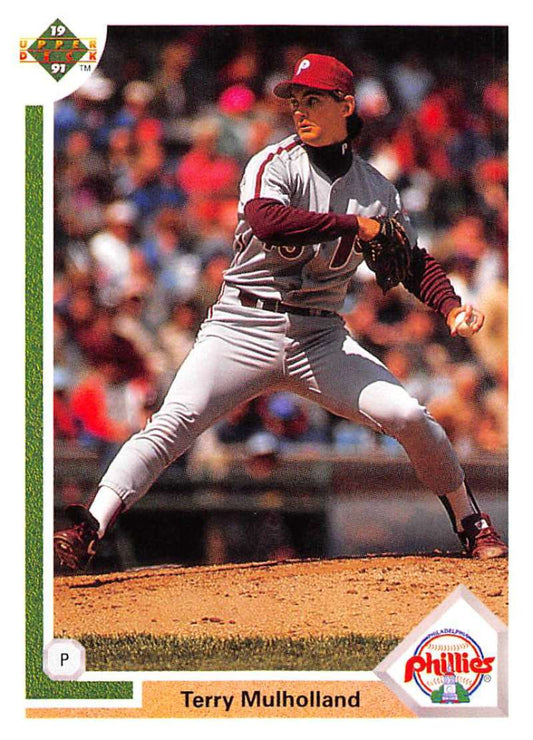 1991 Upper Deck Baseball #426 Terry Mulholland  Philadelphia Phillies  Image 1
