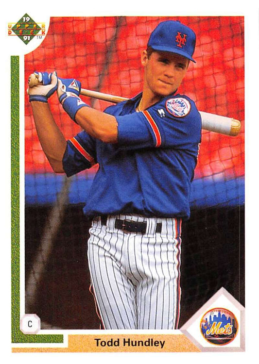 1991 Upper Deck Baseball #440 Todd Hundley  New York Mets  Image 1