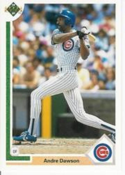1991 Upper Deck Baseball #454 Andre Dawson  Chicago Cubs  Image 1