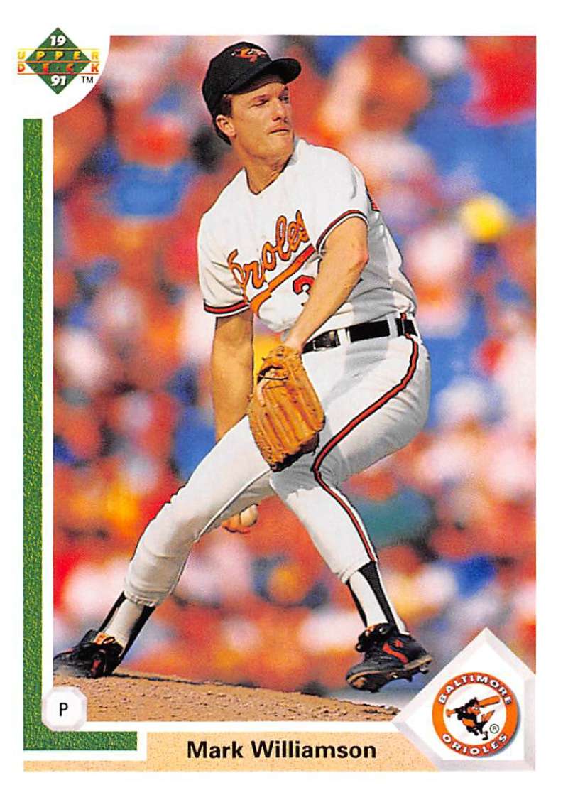 1991 Upper Deck Baseball #510 Mark Williamson Baltimore Orioles Image 1