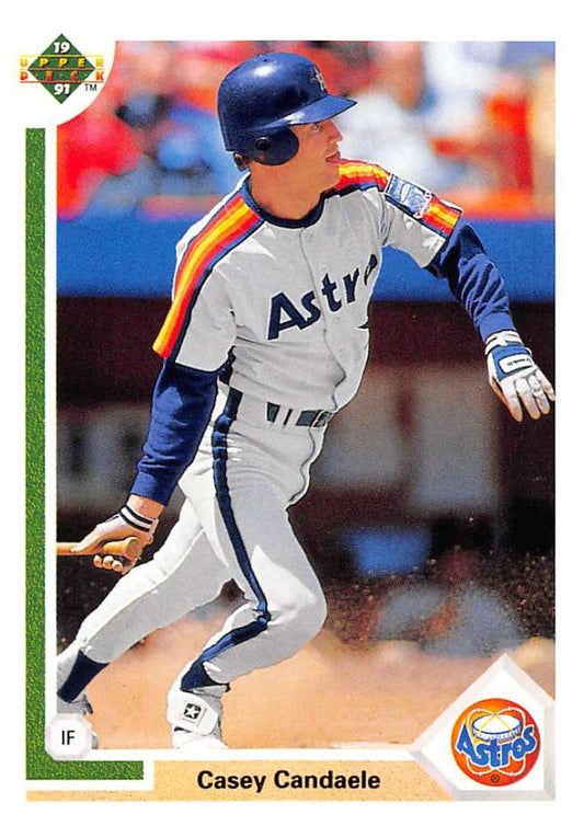 1991 Upper Deck Baseball #511 Casey Candaele  Houston Astros  Image 1
