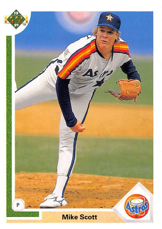1991 Upper Deck Baseball #531 Mike Scott  Houston Astros  Image 1