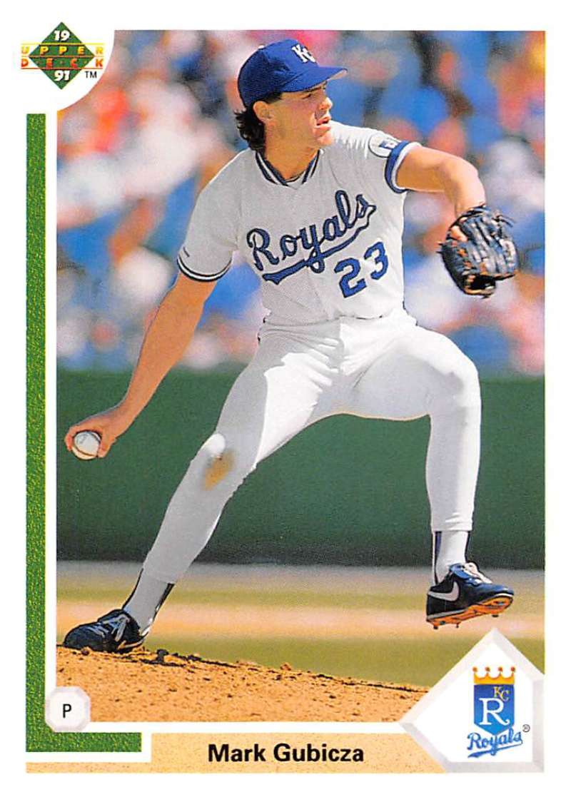 1991 Upper Deck Baseball #541 Mark Gubicza Kansas City Royals Image 1