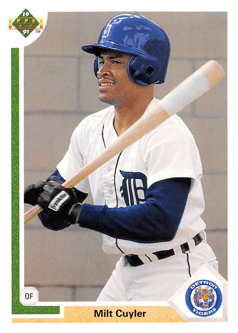 1991 Upper Deck Baseball #556 Milt Cuyler Detroit Tigers Image 1