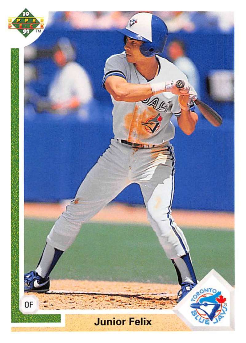 1991 Upper Deck Baseball #563 Junior Felix Toronto Blue Jays Image 1
