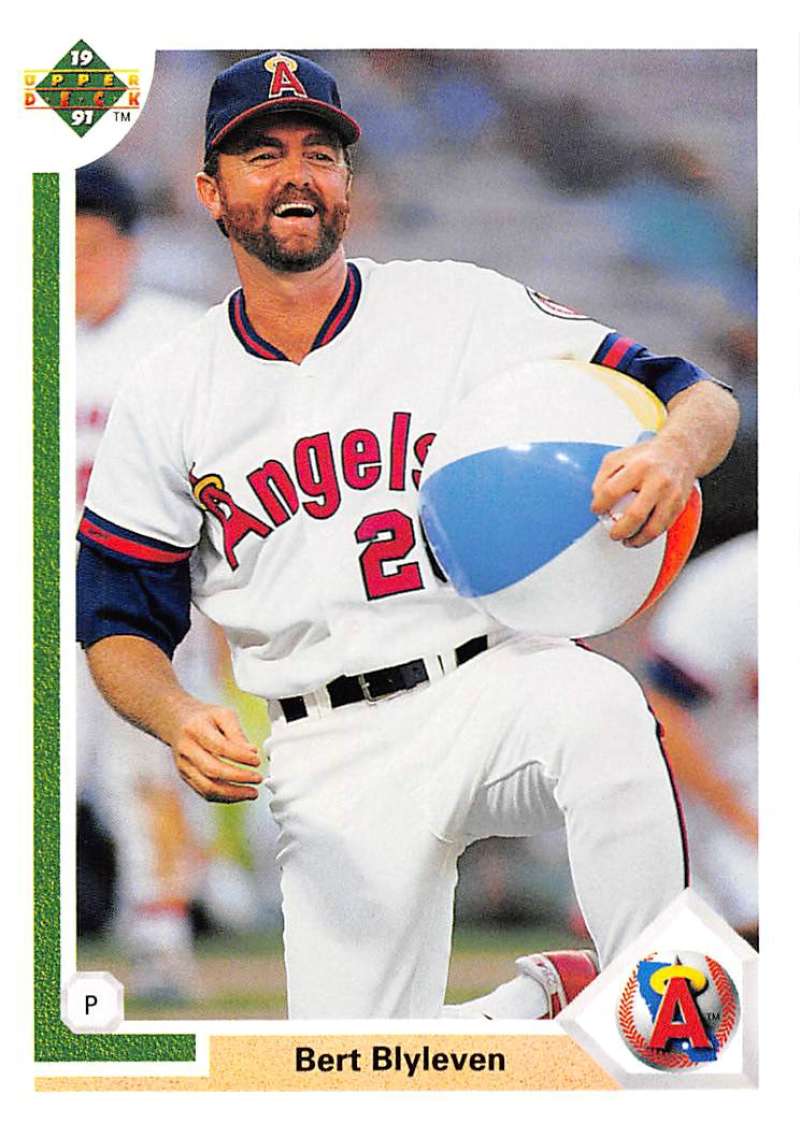 1991 Upper Deck Baseball #571 Bert Blyleven California Angels Image 1