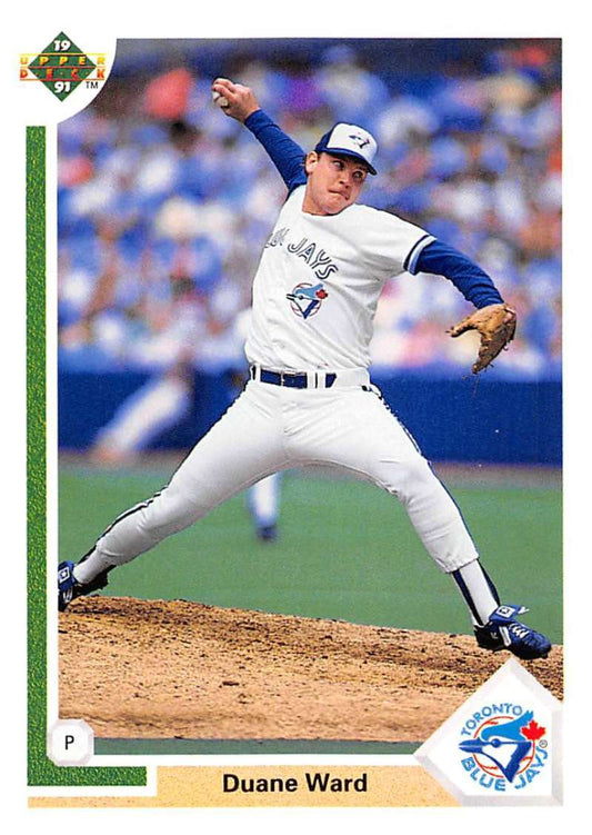 1991 Upper Deck Baseball #581 Duane Ward  Toronto Blue Jays  Image 1