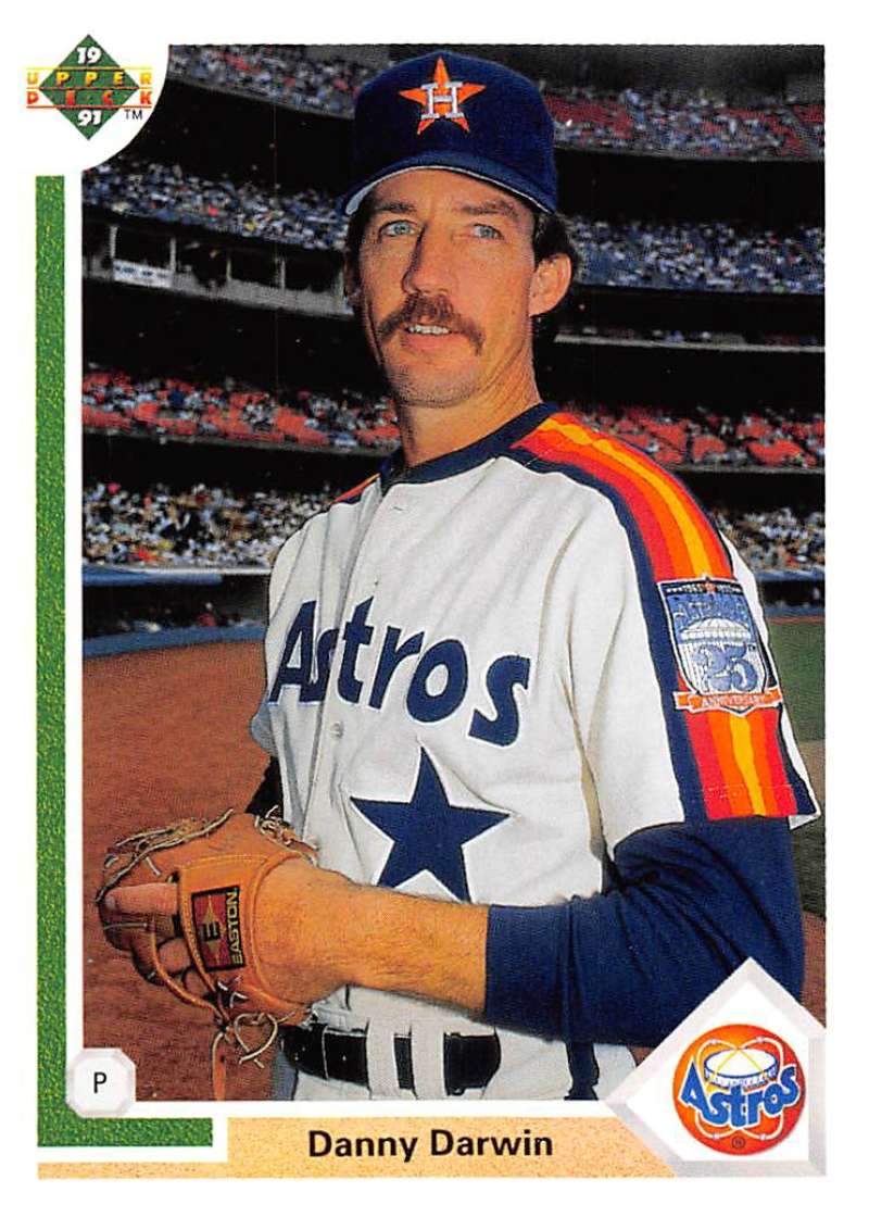 1991 Upper Deck Baseball #586 Danny Darwin Houston Astros Image 1