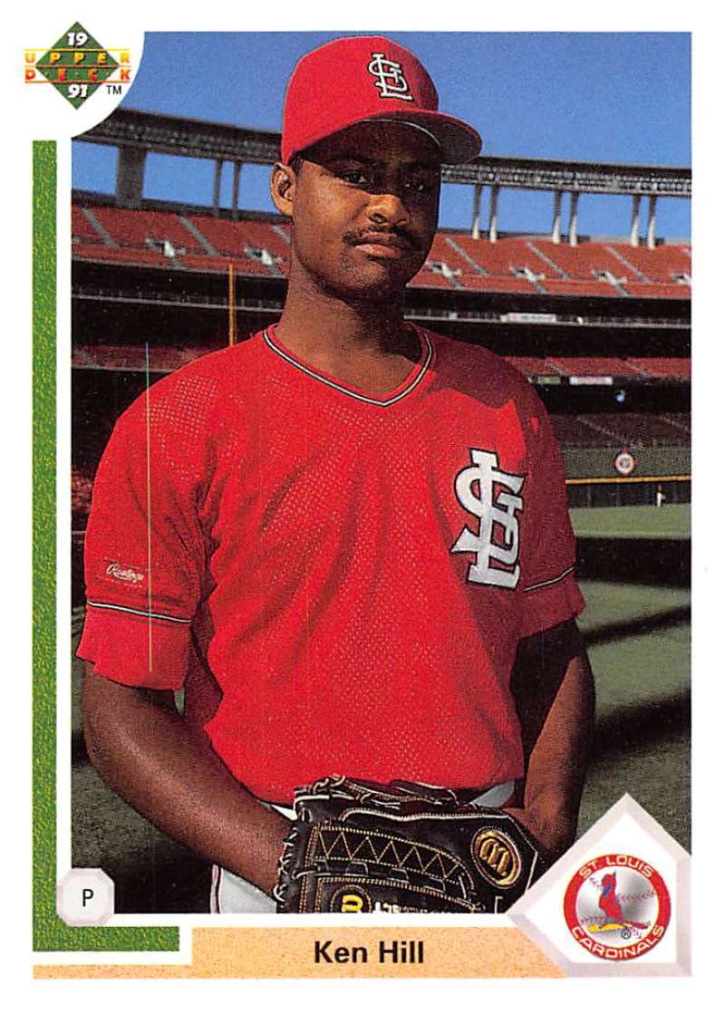 1991 Upper Deck Baseball #647 Ken Hill St. Louis Cardinals Image 1