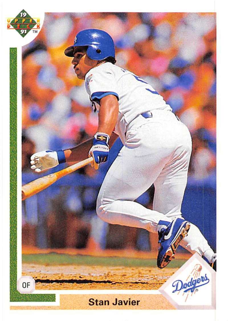 1991 Upper Deck Baseball #688 Stan Javier Los Angeles Dodgers Image 1