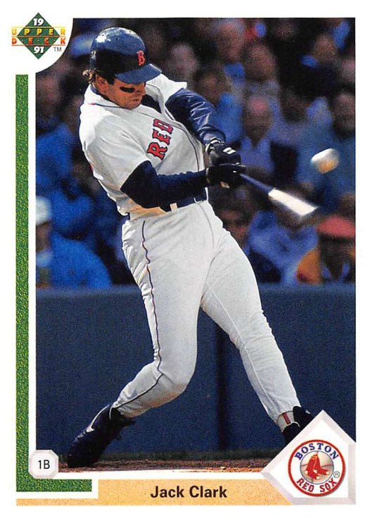1991 Upper Deck Baseball #735 Jack Clark  Boston Red Sox  Image 1