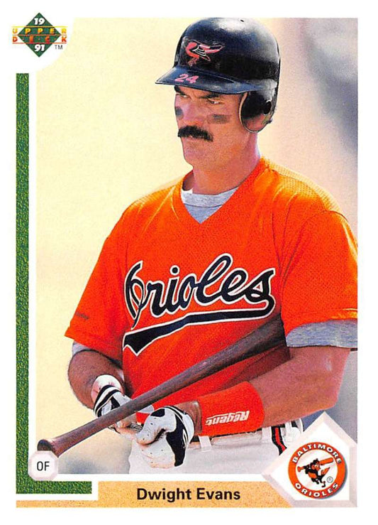 1991 Upper Deck Baseball #776 Dwight Evans  Baltimore Orioles  Image 1