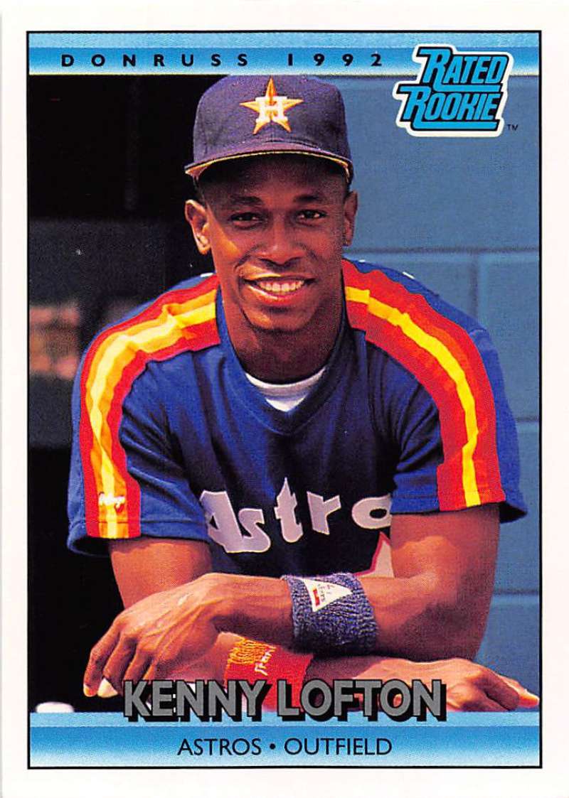 1992 Donruss Baseball #5 Kenny Lofton RR Houston Astros Image 1