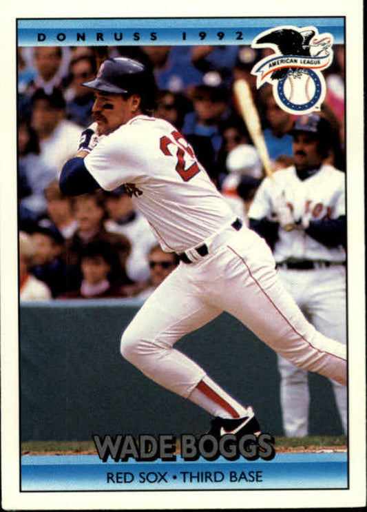 1992 Donruss Baseball #23 Wade Boggs AS  Boston Red Sox  Image 1