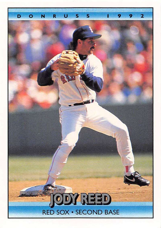 1992 Donruss Baseball #47 Jody Reed  Boston Red Sox  Image 1