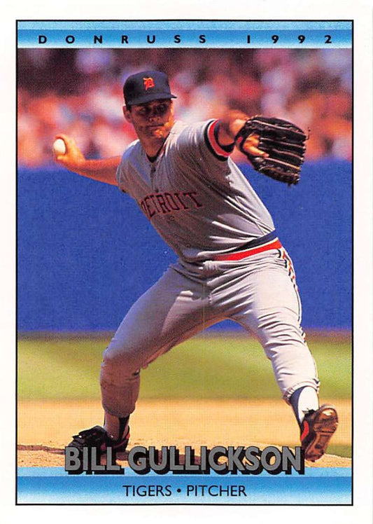 1992 Donruss Baseball #131 Bill Gullickson  Detroit Tigers  Image 1