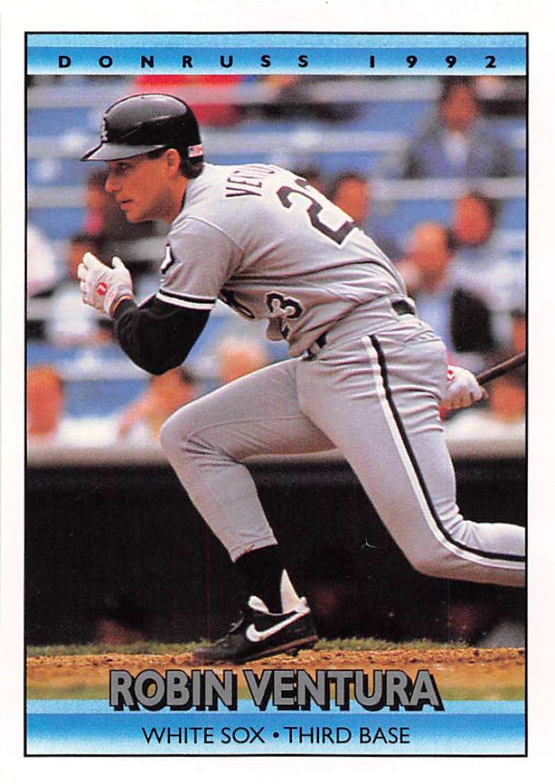 1992 Donruss Baseball #145 Robin Ventura Chicago White Sox Image 1