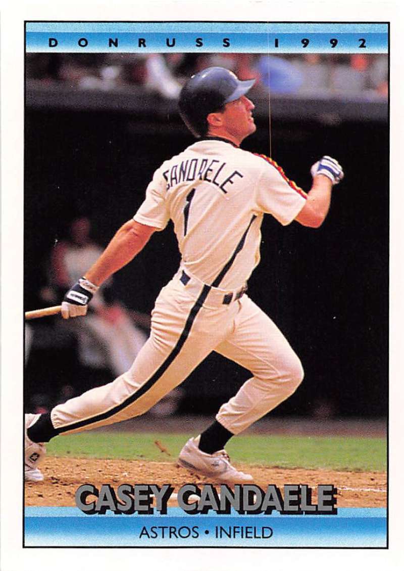 1992 Donruss Baseball #150 Casey Candaele Houston Astros Image 1
