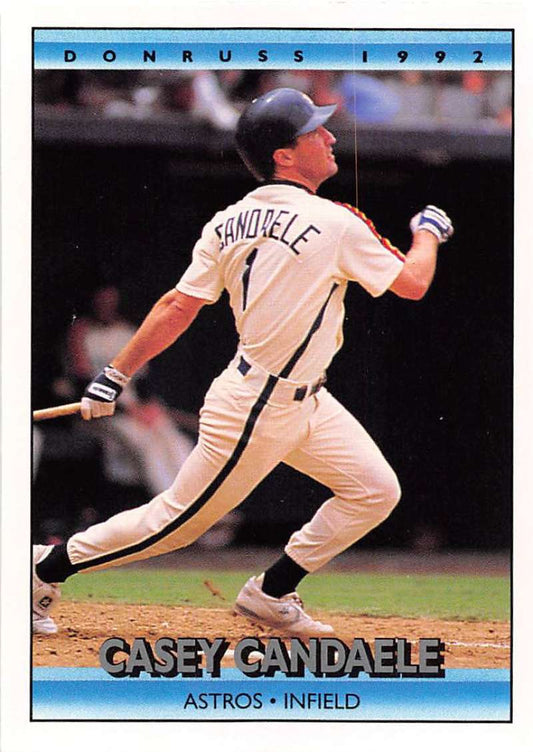 1992 Donruss Baseball #150 Casey Candaele  Houston Astros  Image 1