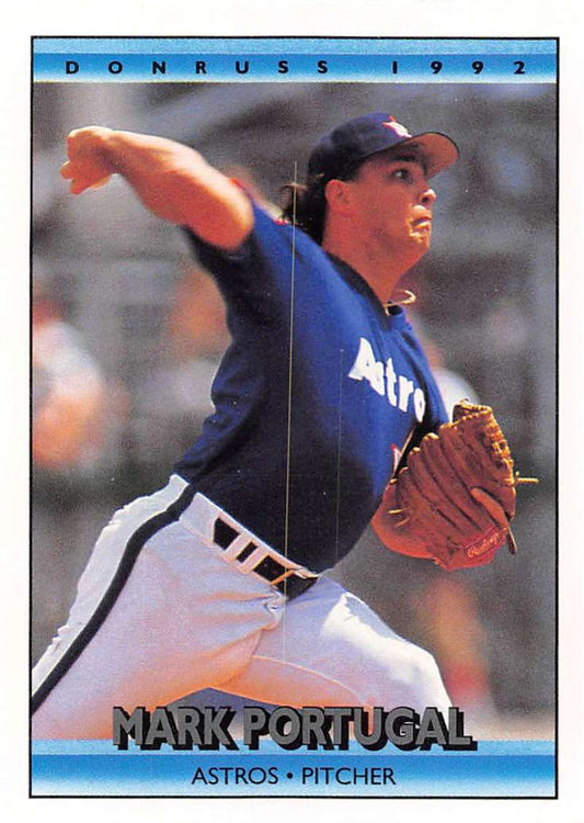 1992 Donruss Baseball #188 Mark Portugal  Houston Astros  Image 1