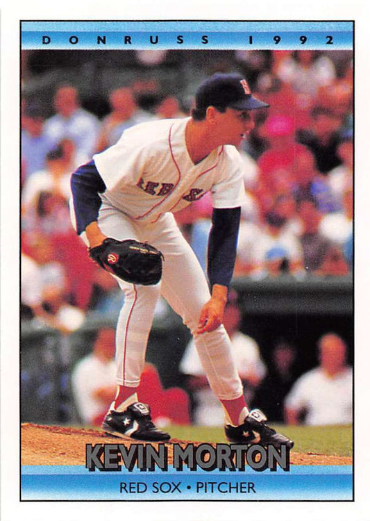 1992 Donruss Baseball #330 Kevin Morton  Boston Red Sox  Image 1