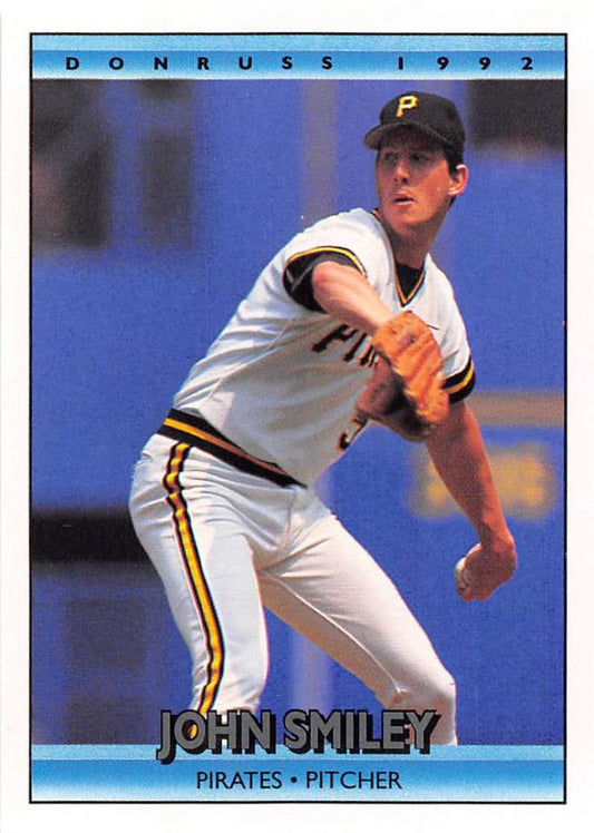 1992 Donruss Baseball #331 John Smiley  Pittsburgh Pirates  Image 1