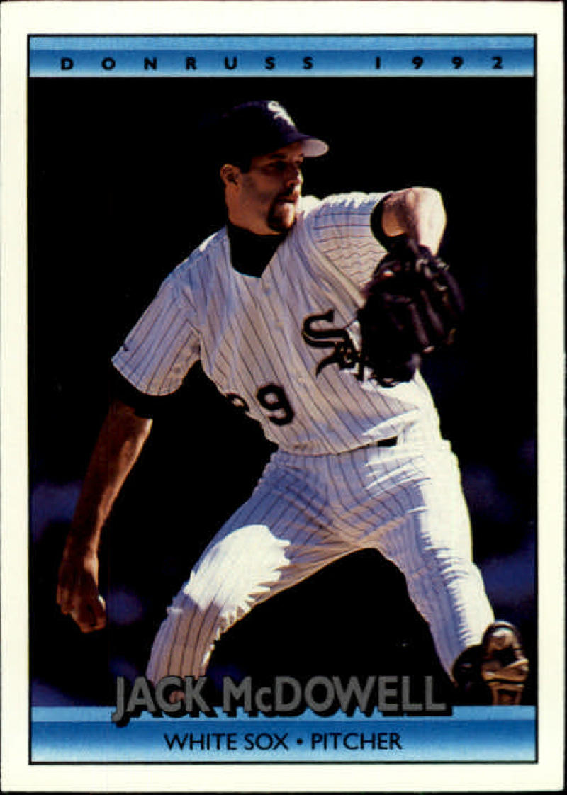 1992 Donruss Baseball #352 Jack McDowell Chicago White Sox Image 1