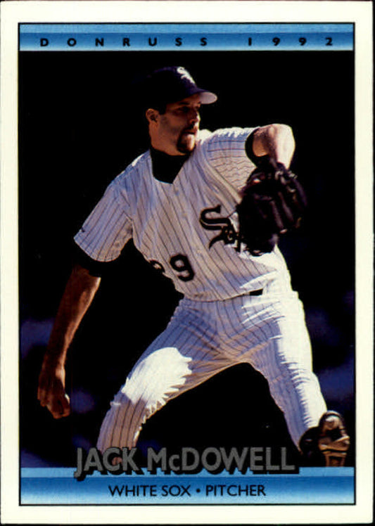 1992 Donruss Baseball #352 Jack McDowell  Chicago White Sox  Image 1