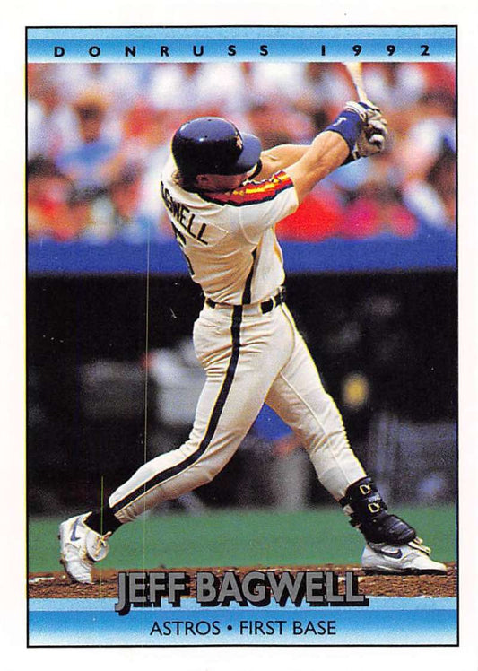 1992 Donruss Baseball #358 Jeff Bagwell  Houston Astros  Image 1