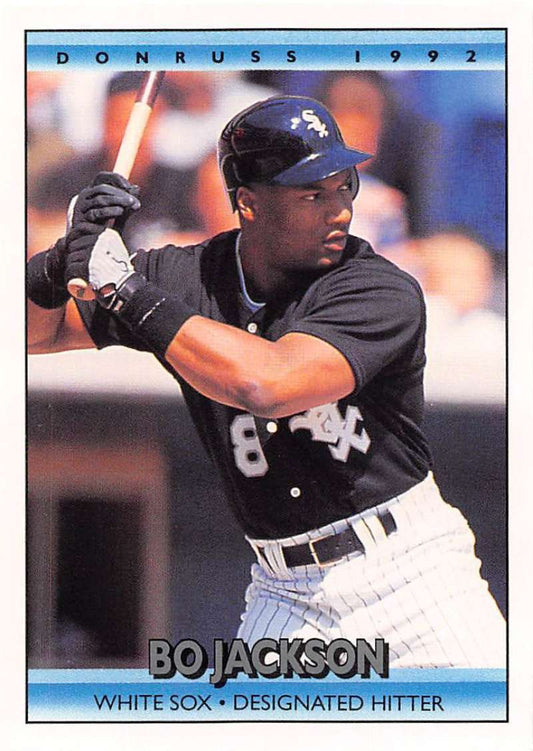 1992 Donruss Baseball #470 Bo Jackson  Chicago White Sox  Image 1