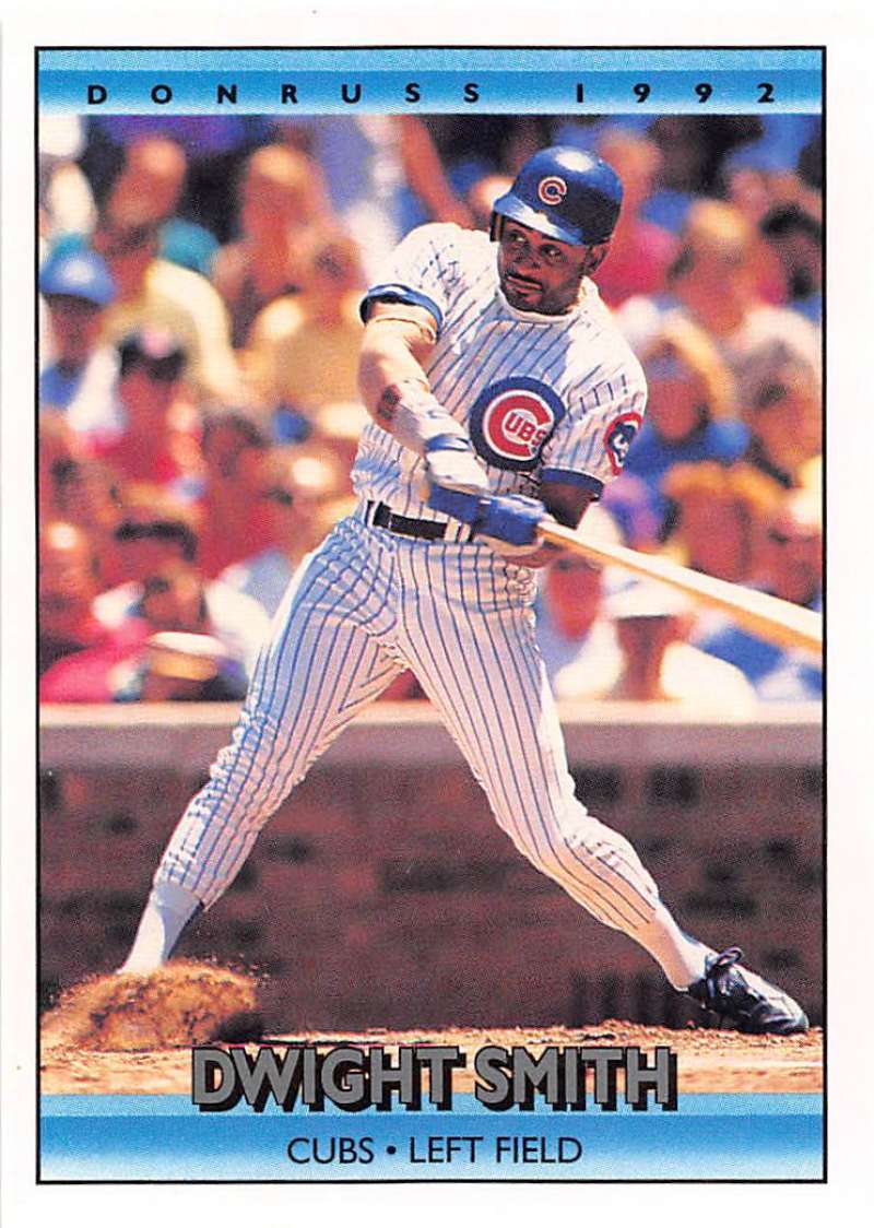 1992 Donruss Baseball #561 Dwight Smith Chicago Cubs Image 1
