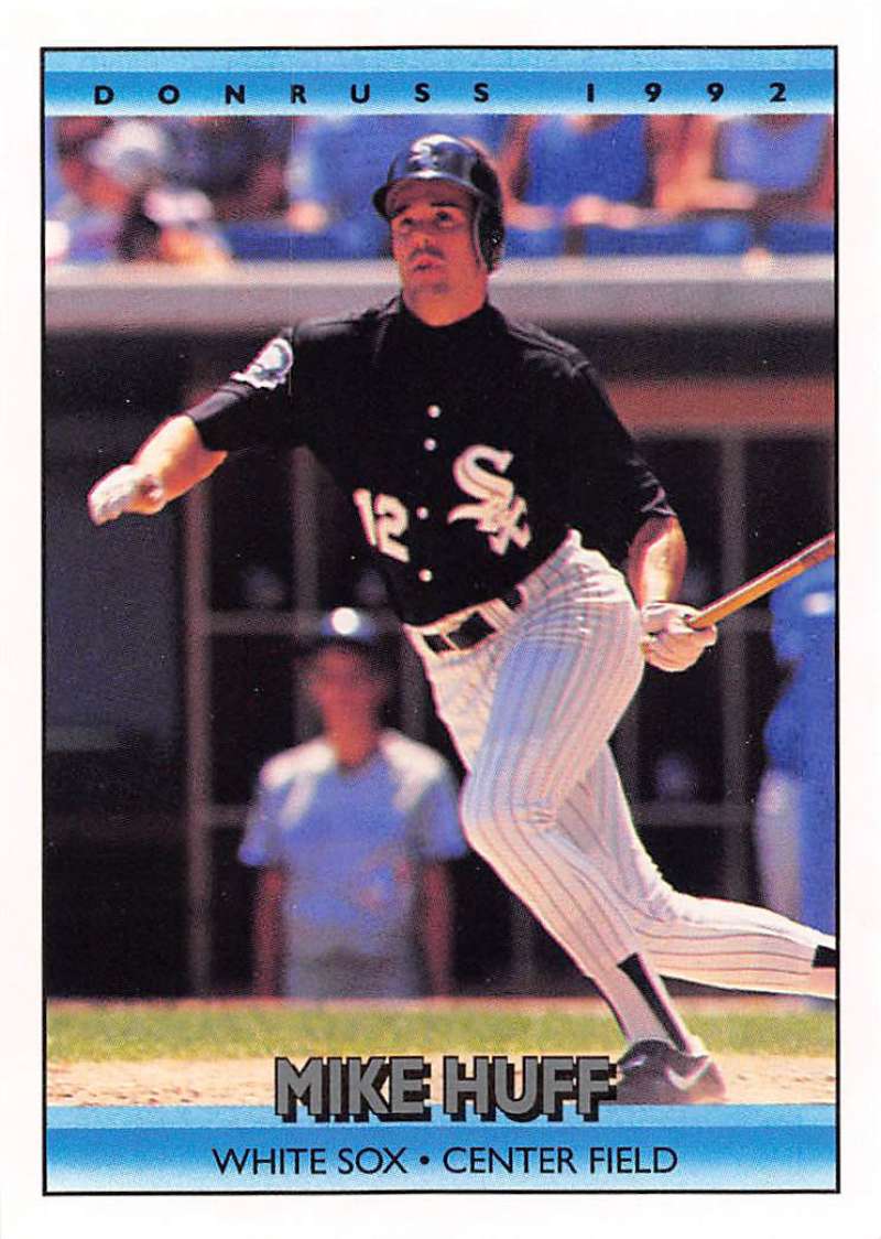 1992 Donruss Baseball #579 Mike Huff Chicago White Sox Image 1