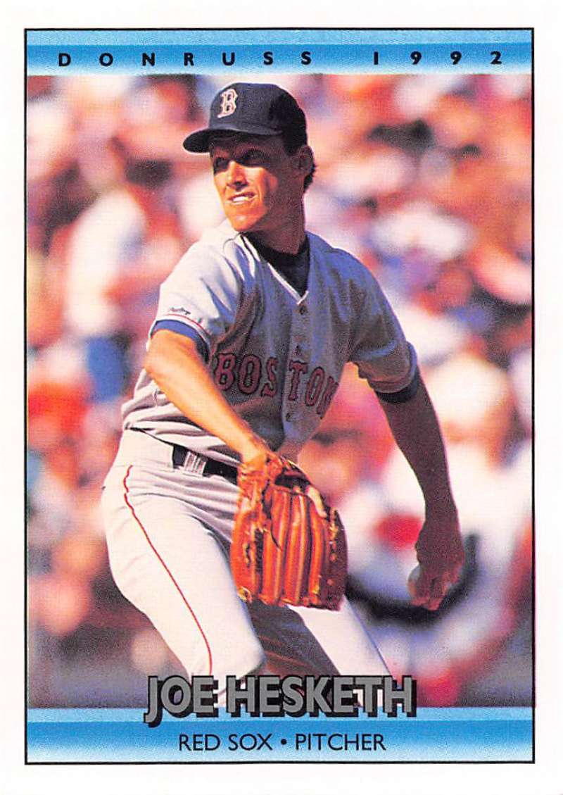 1992 Donruss Baseball #611 Joe Hesketh Boston Red Sox Image 1