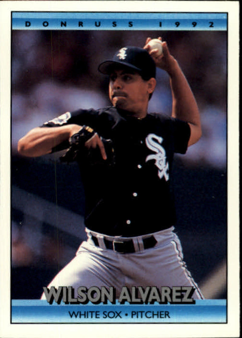 1992 Donruss Baseball #630 Wilson Alvarez Chicago White Sox Image 1