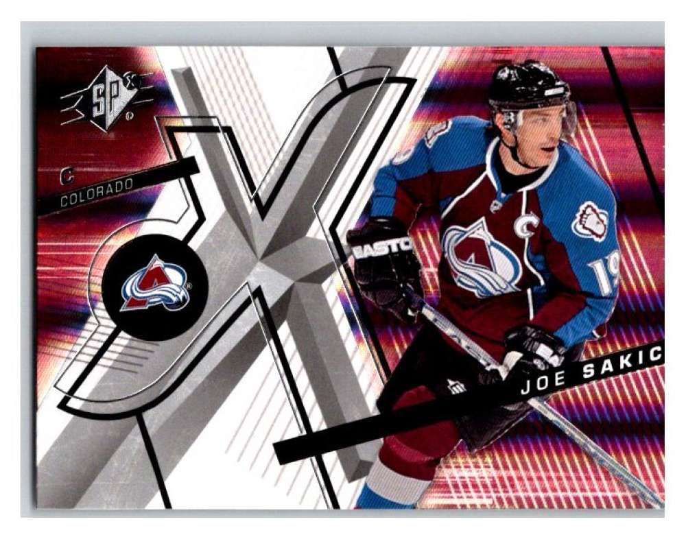2008-09 SP SPx #70 Joe Sakic Colorado Avalanche V94871 Image 1