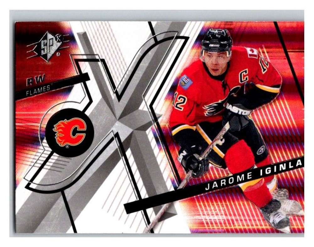 2008-09 SP SPx #83 Jarome Iginla Calgary Flames V94877 Image 1